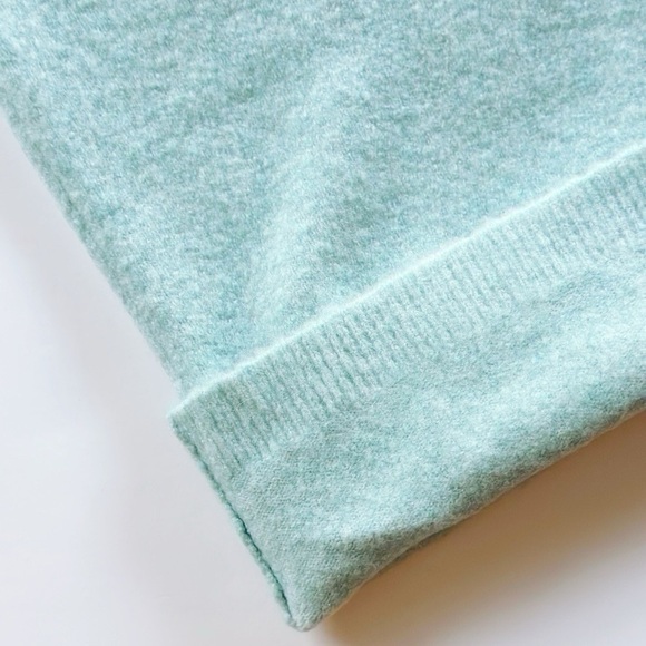 J.Crew Factory Wrap Cardigan Sweater Top & Pants Set Extra Soft Yarn Wintergreen - Picture 8 of 10